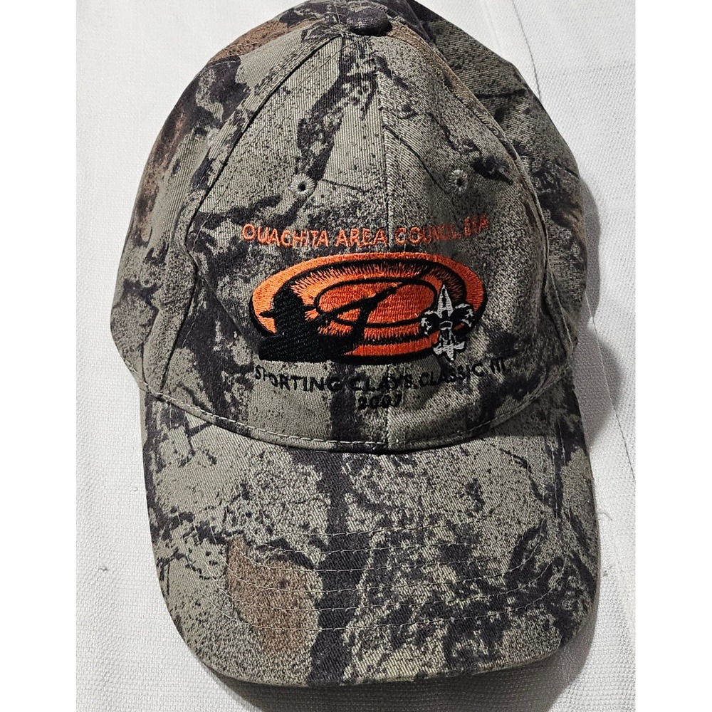 Natural Gear Camo Hat Ouachita Area Council Sporting‎ Clays Classic III 2007